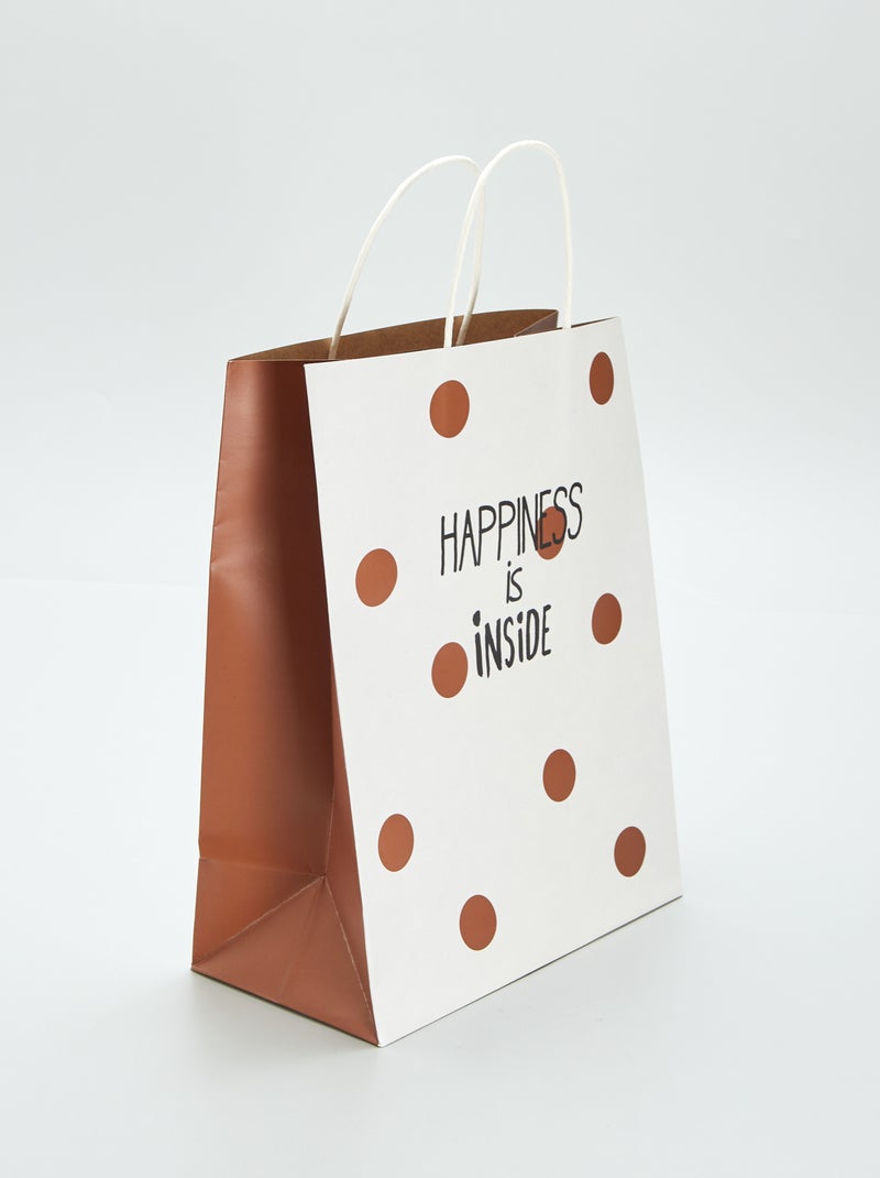 Busta regalo in carta BIANCO - Kiabi