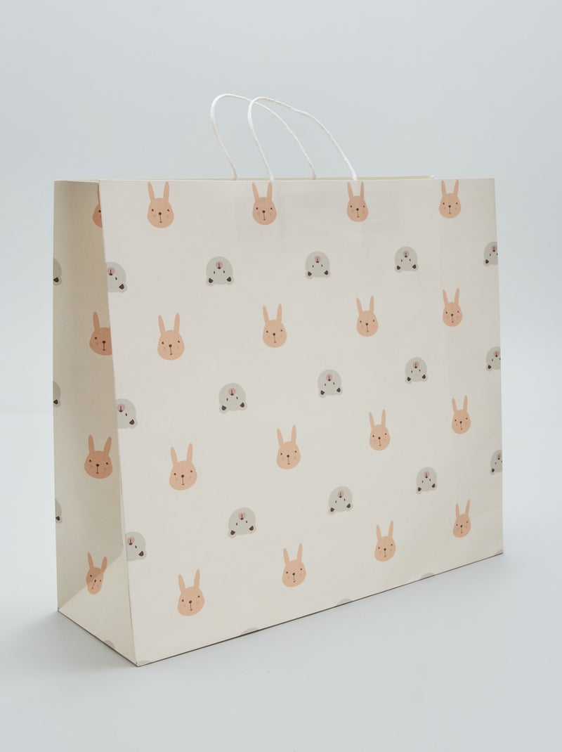 Busta regalo modello grande BEIGE - Kiabi