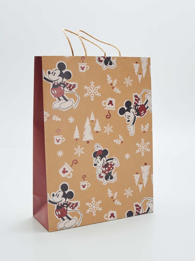 Busta regalo 'Topolino e Minnie' MARRONE - Kiabi