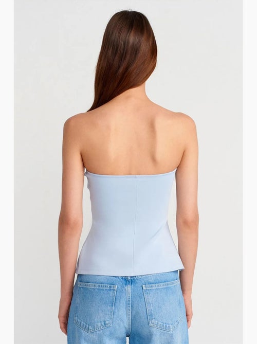Bustier aderente dilvin - Kiabi