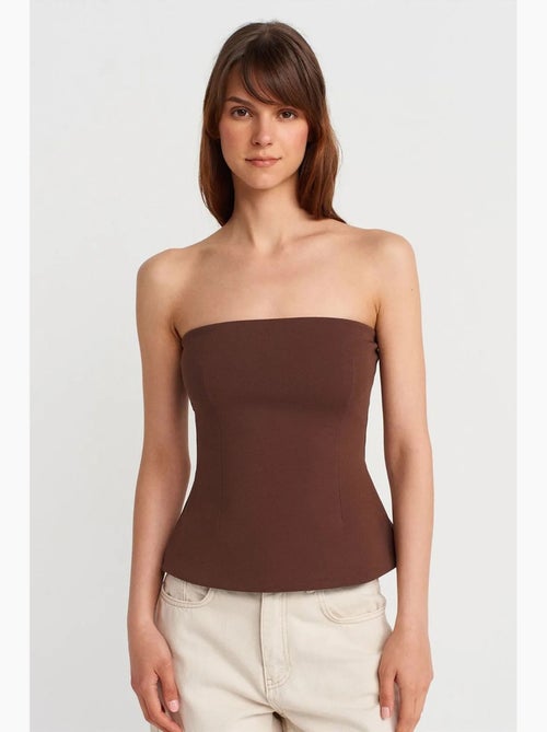 Bustier aderente dilvin - Kiabi