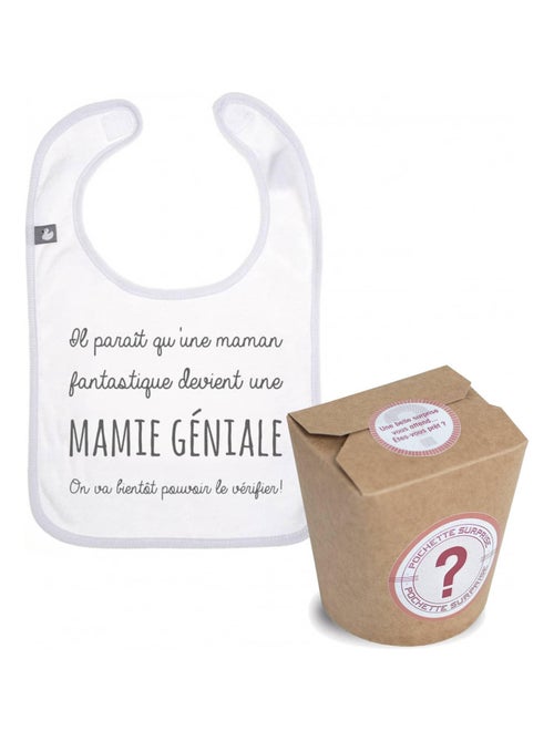 Bustina sorpresa annuncio di gravidanza - una nonna geniale | BB&CO - Kiabi Bustina sorpresa annuncio di gravidanza - una nonna geniale | BB&CO - Kiabi