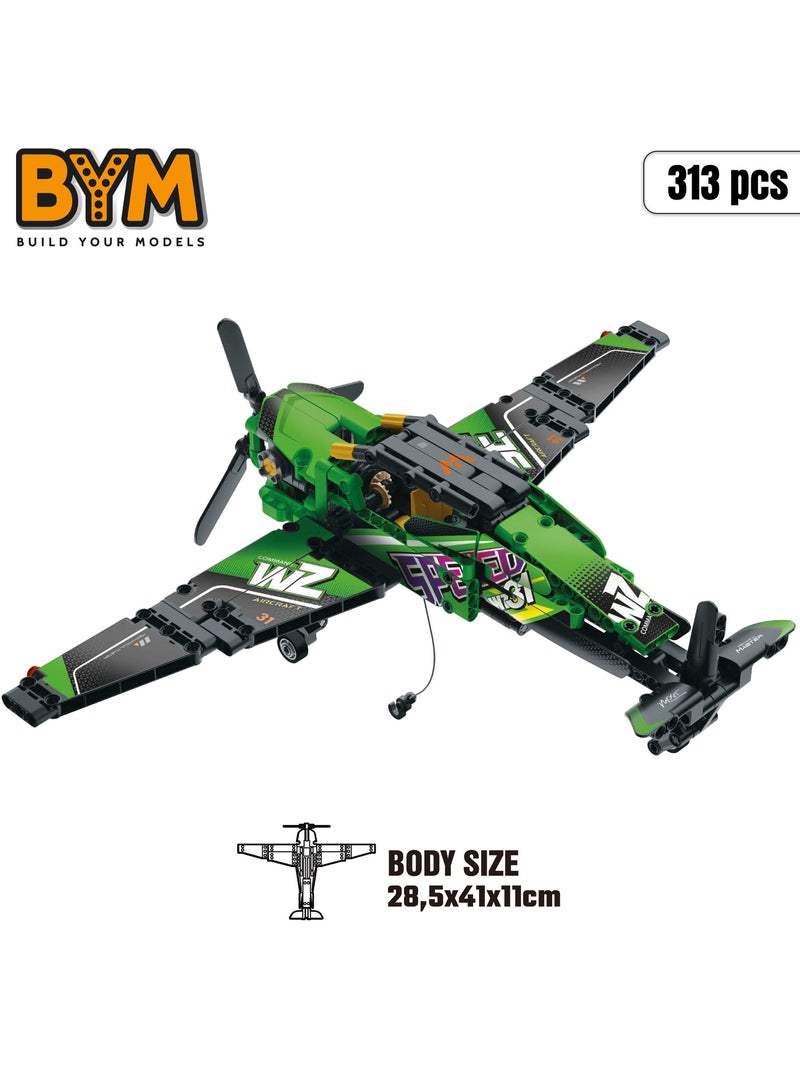 Bym aereo di salvataggio giocattolo smontabile 313 pezzi N/D - Kiabi