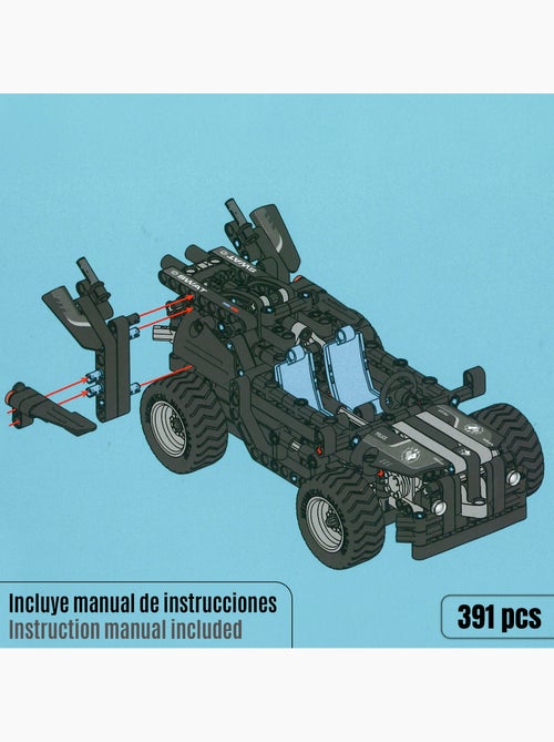 Bym auto giocattolo staccabile fuoristrada 391 pezzi - Kiabi