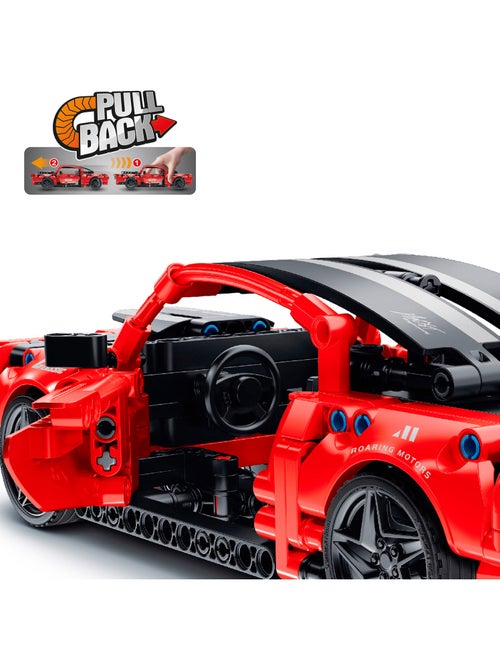 Bym auto muscolare staccabile auto giocattolo 457 parti - Kiabi