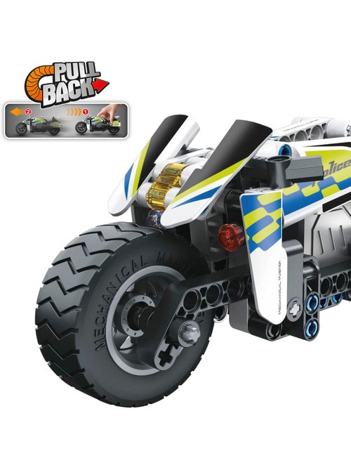 Bym moto staccabile della polizia 193 pezzi - Kiabi Bym moto staccabile della polizia 193 pezzi - Kiabi