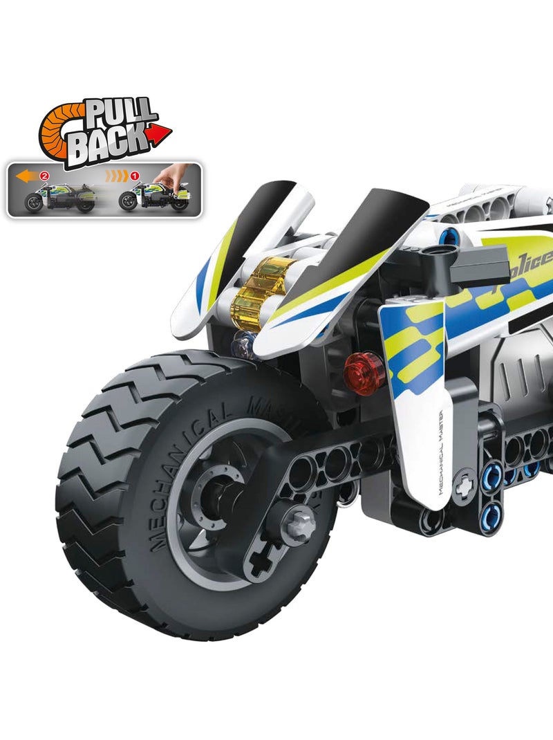 Bym moto staccabile della polizia 193 pezzi N/D - Kiabi