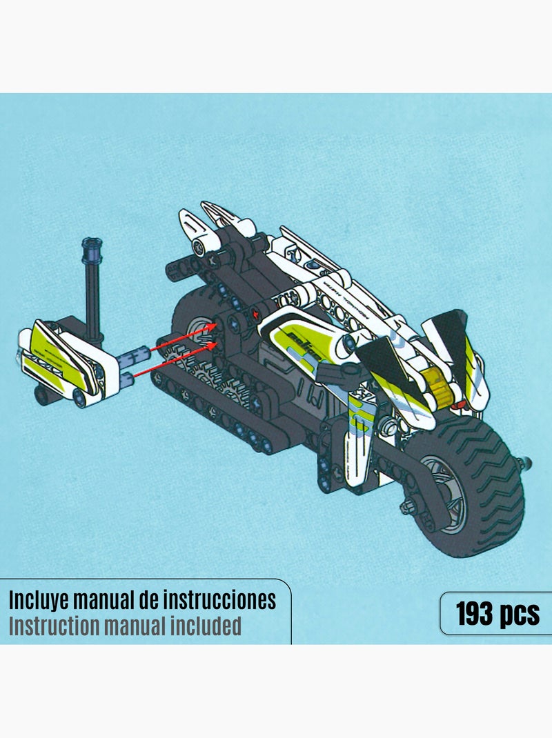 Bym moto staccabile della polizia 193 pezzi N/D - Kiabi
