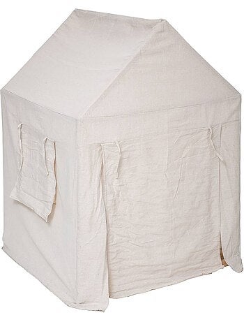 Cabina per bambini tela safari 77x115cm pino