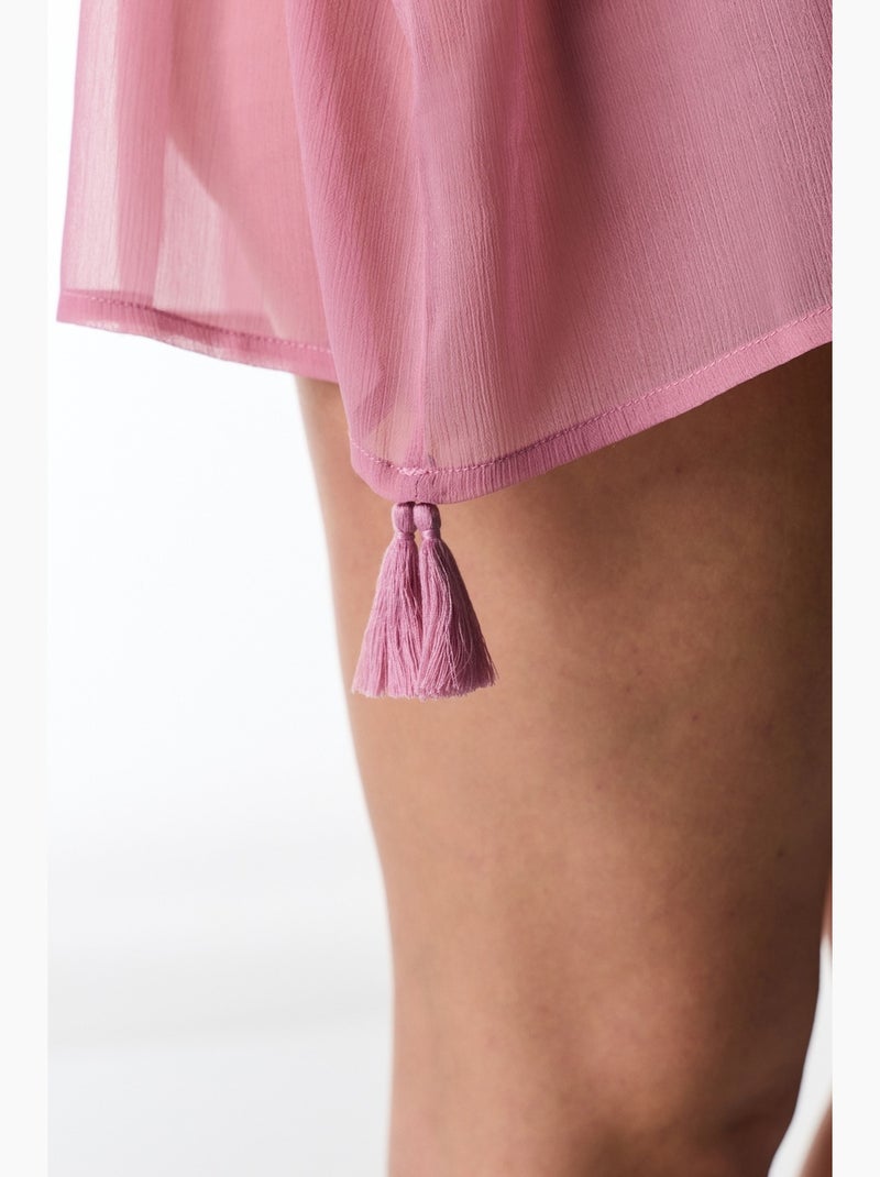 Caftano basic penti Rosa antico - Kiabi