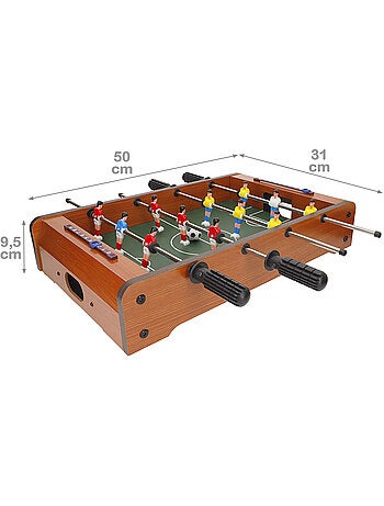 Calcio balilla in legno 30x51x11 cm cb games