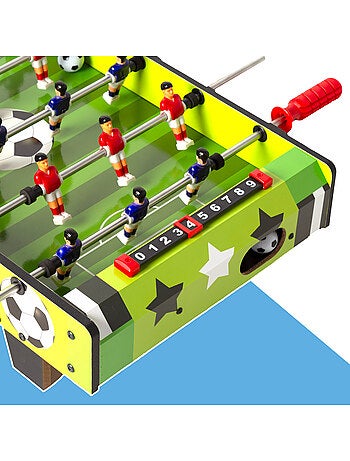 Calciobalilla in legno 60x32x14 cm cb games