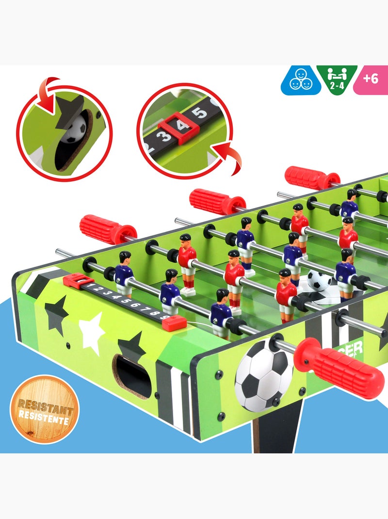 Calciobalilla in legno 60x32x14 cm cb games N/D - Kiabi