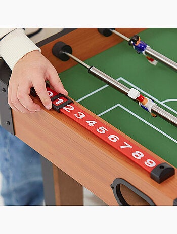 Calciobalilla in legno con gambe 91x46x65 cm cb games