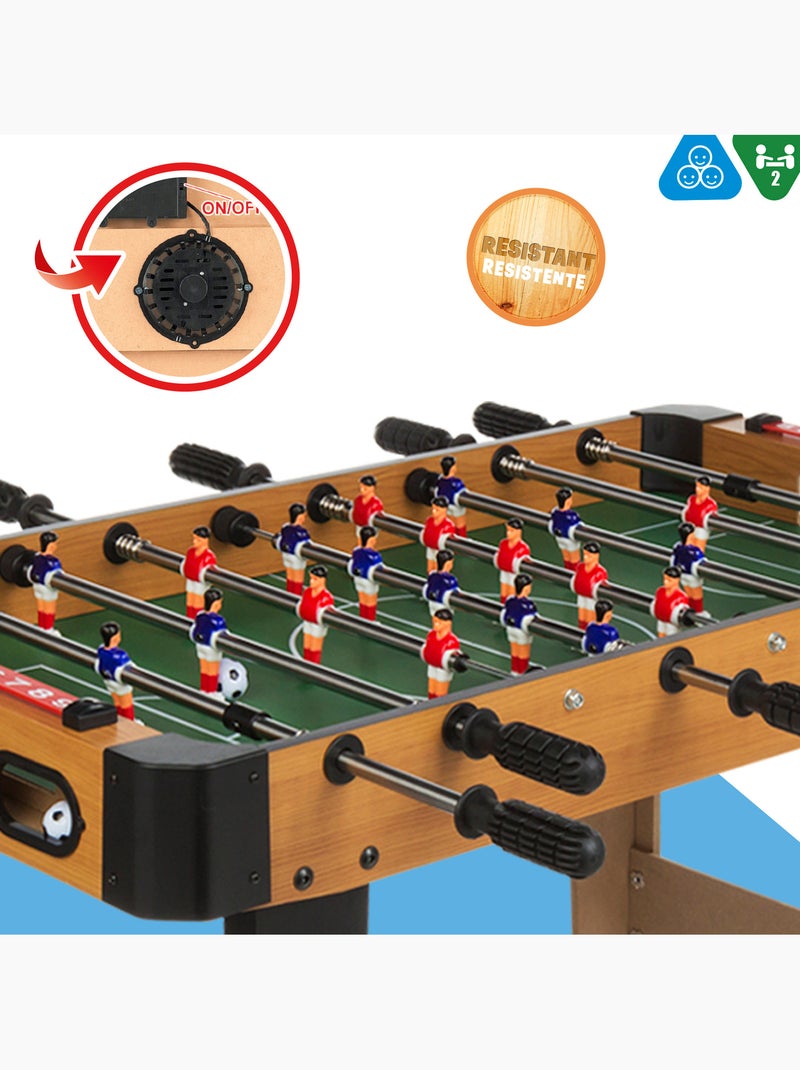 Calciobalilla in legno con gambe 91x46x65 cm cb games N/D - Kiabi