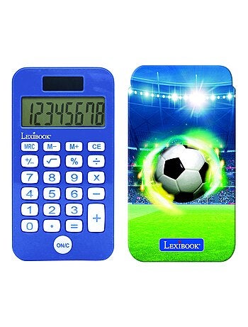 Calcolatrice calcio a 8 cifre con coperchio di protezione