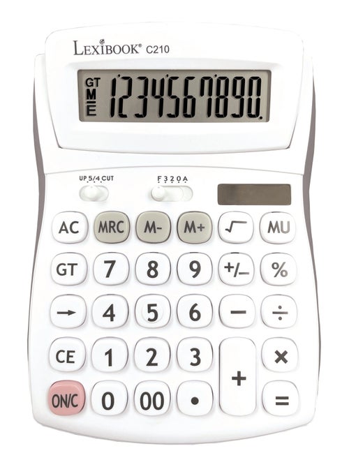 Calcolatrice tascabile a 10 cifre con angolo dello schermo regolabile e finitura in gomma - Kiabi