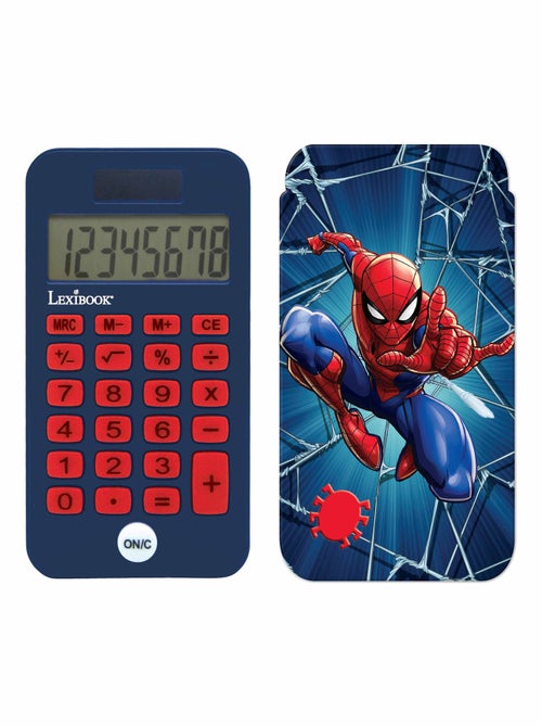 Calcolatrice tascabile SpiderMan a 8 cifre con coperchio di protezione - Kiabi