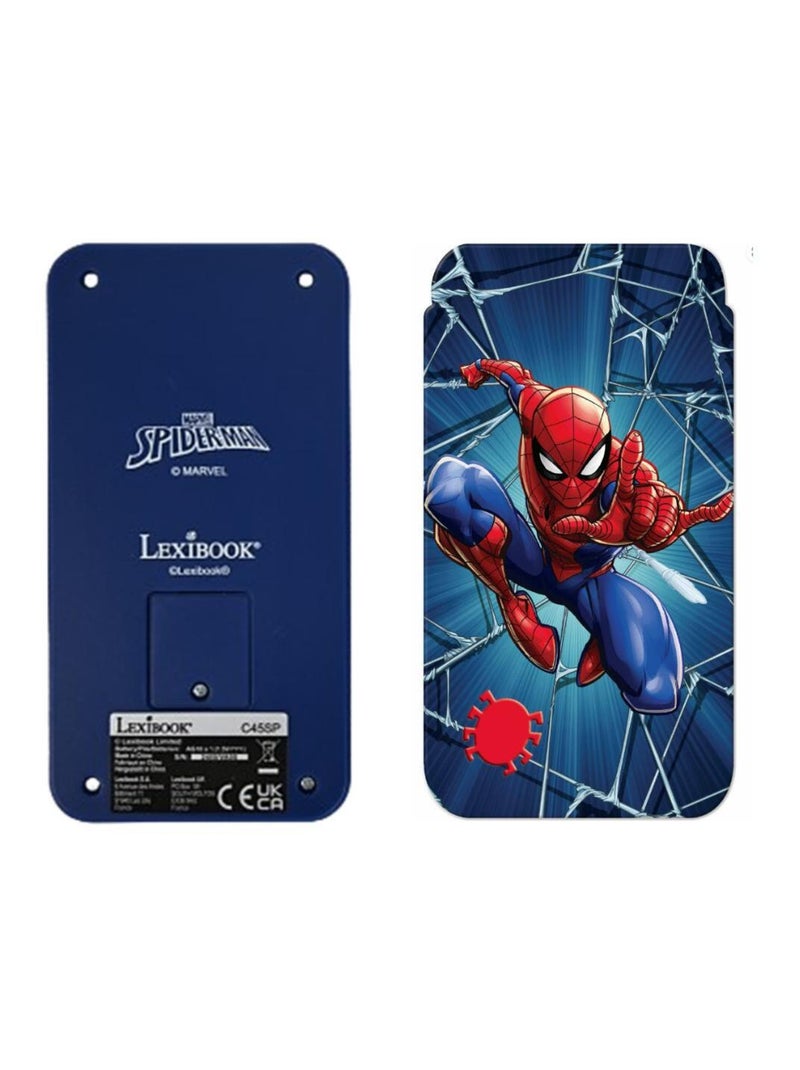 Calcolatrice tascabile SpiderMan a 8 cifre con coperchio di protezione Blu - Kiabi