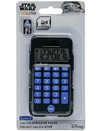 Calcolatrice tascabile Star Wars 8 cifre con custodia protettiva