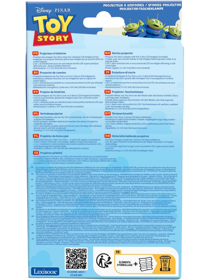 Calcolatrice tascabile Toy Story a 8 cifre con coperchio di protezione Blu - Kiabi
