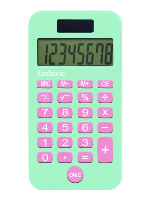 Calcolatrice tascabile Unicorno a 8 cifre con coperchio di protezione - Kiabi