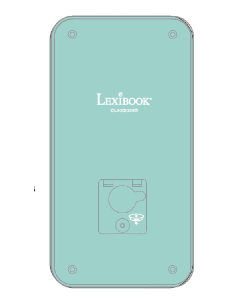 Calcolatrice tascabile Unicorno a 8 cifre con coperchio di protezione Blu - Kiabi