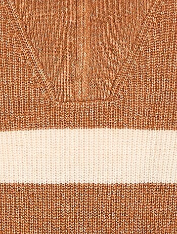 Caldo maglione tinta unita