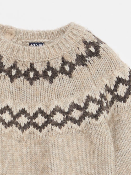 Caldo maglione jacquard - Kiabi