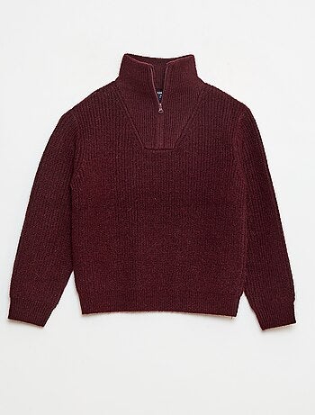 Caldo maglione tinta unita