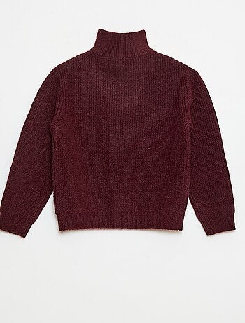 Caldo maglione tinta unita