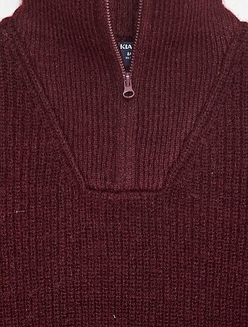 Caldo maglione tinta unita