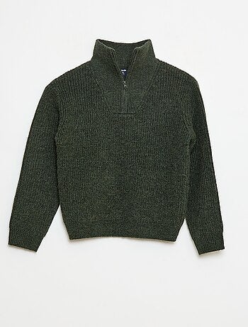 Caldo maglione tinta unita
