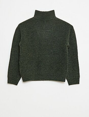 Caldo maglione tinta unita