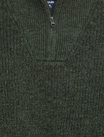 Caldo maglione tinta unita