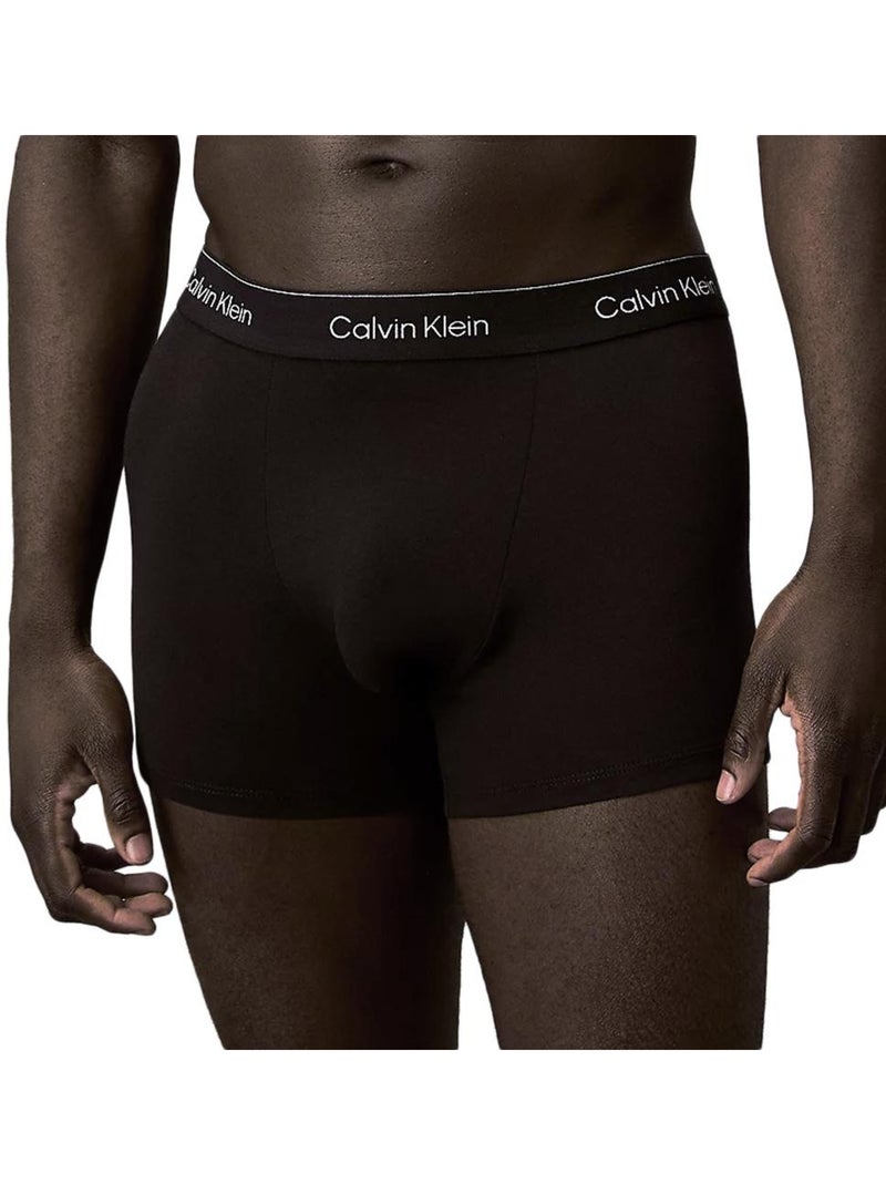 Calvin Klein Boxer Uomo, Confezione da 3, , Vestibilità Rilassata Nero Argentato - Kiabi