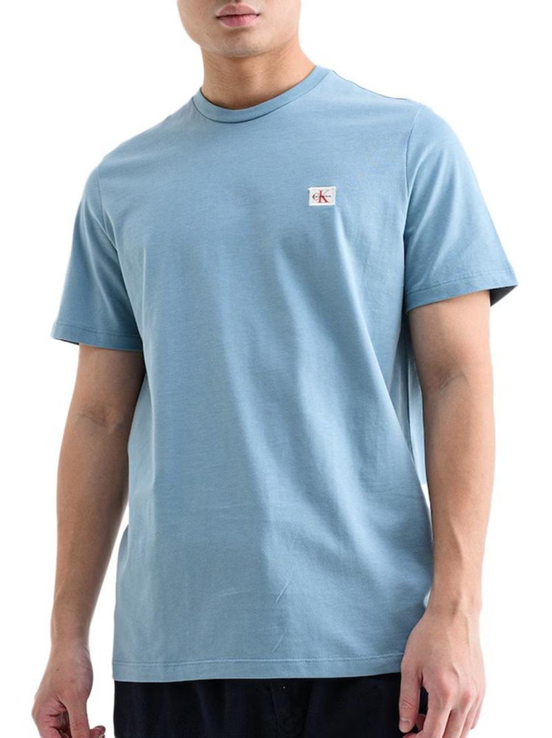 Calvin Klein Jeans - Set 2 T-shirt Uomo con Logo Grigio argentato - Kiabi