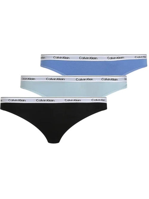 Calvin Klein Jeans - Set 3 Perizoma Donna - Kiabi Calvin Klein Jeans - Set 3 Perizoma Donna - Kiabi