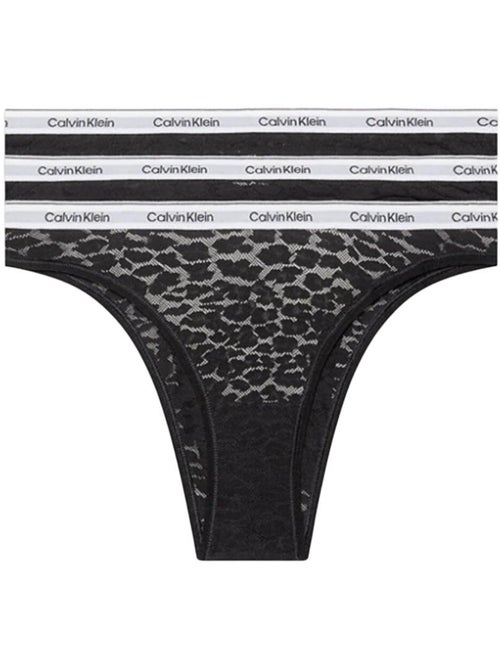 Calvin klein jeans culotte brasiliana donna - confezione da 3 - Kiabi Calvin klein jeans culotte brasiliana donna - confezione da 3 - Kiabi