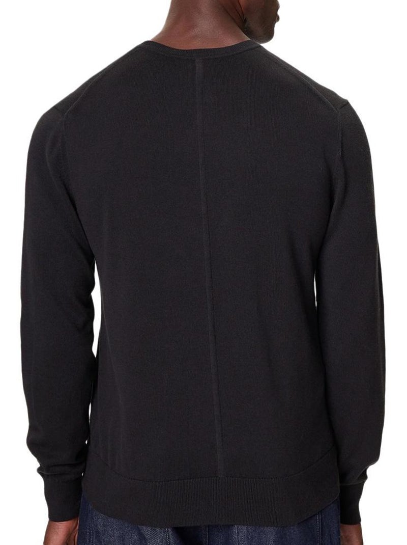 Calvin Klein Jeans Pull Uomo in Cotone Supima Nero - Kiabi