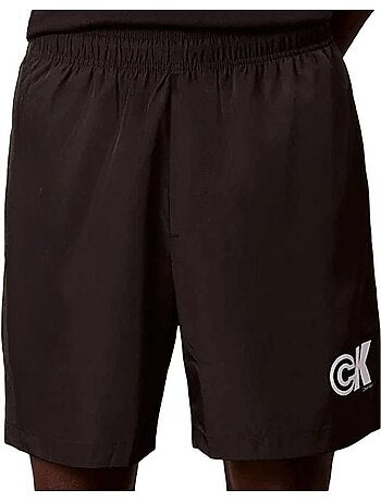 Calvin Klein Jeans Short Uomo in Nylon con Logo e Coulisse
