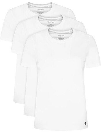 Calvin Klein Jeans T-Shirt Cotone Unisex - Confezione da 3