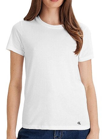 Calvin Klein Jeans T-Shirt Cotone Unisex - Confezione da 3