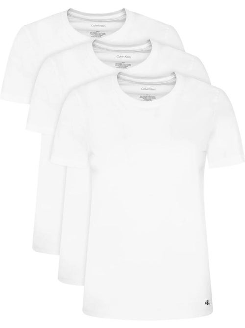 Calvin Klein Jeans T-Shirt Cotone Mixte - Confezione da 3 - Kiabi Calvin Klein Jeans T-Shirt Cotone Mixte - Confezione da 3 - Kiabi