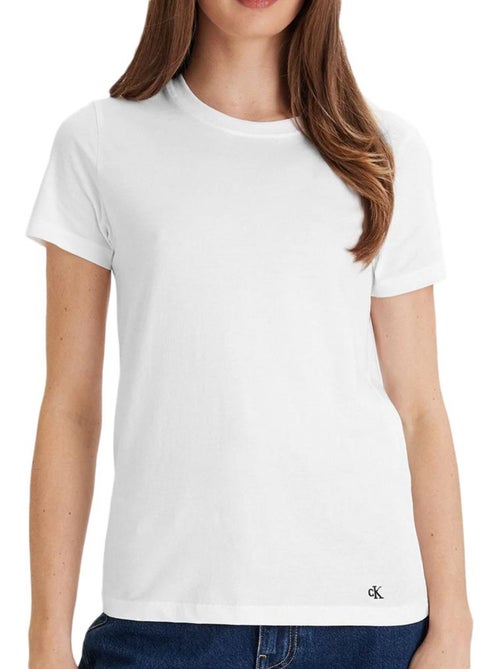 Calvin Klein Jeans T-Shirt Cotone Mixte - Confezione da 3 - Kiabi Calvin Klein Jeans T-Shirt Cotone Mixte - Confezione da 3 - Kiabi