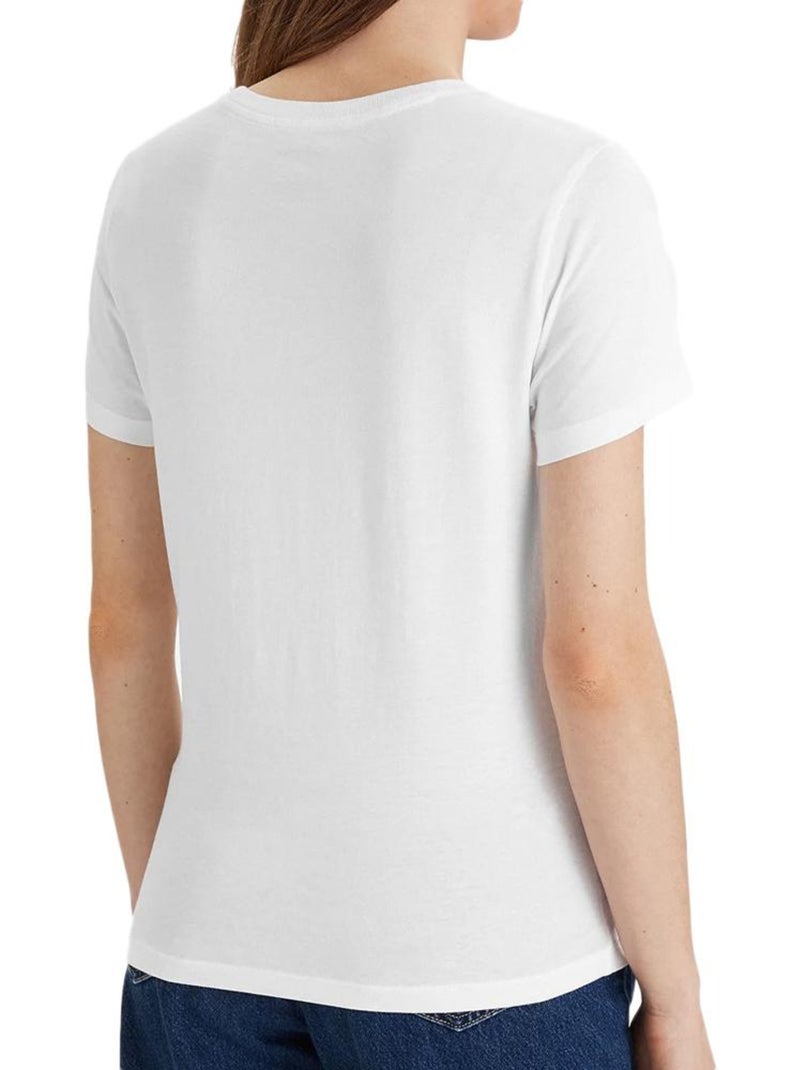 Calvin Klein Jeans T-Shirt Cotone Mixte - Confezione da 3 Bianco - Kiabi