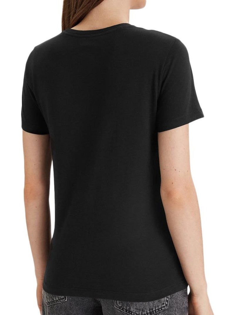 Calvin Klein Jeans T-Shirt Cotone Unisex - Confezione da 3 Nero - Kiabi