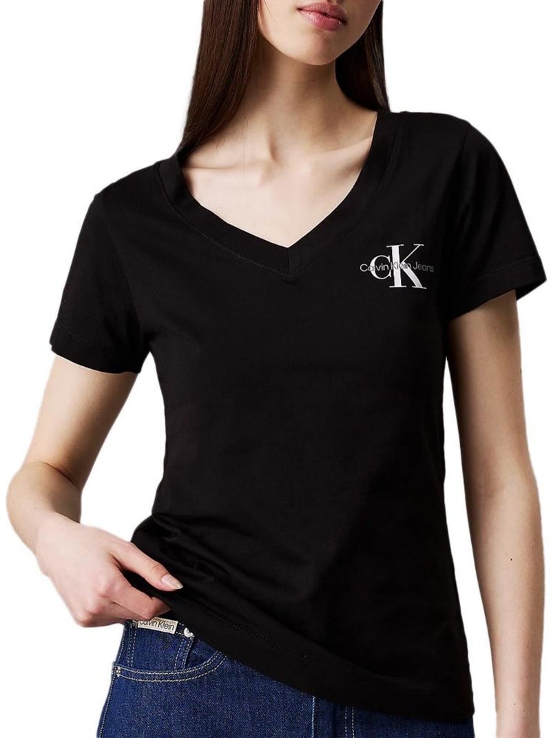 Calvin Klein Jeans T-Shirt Donna (2 Pezzi) Nero - Kiabi