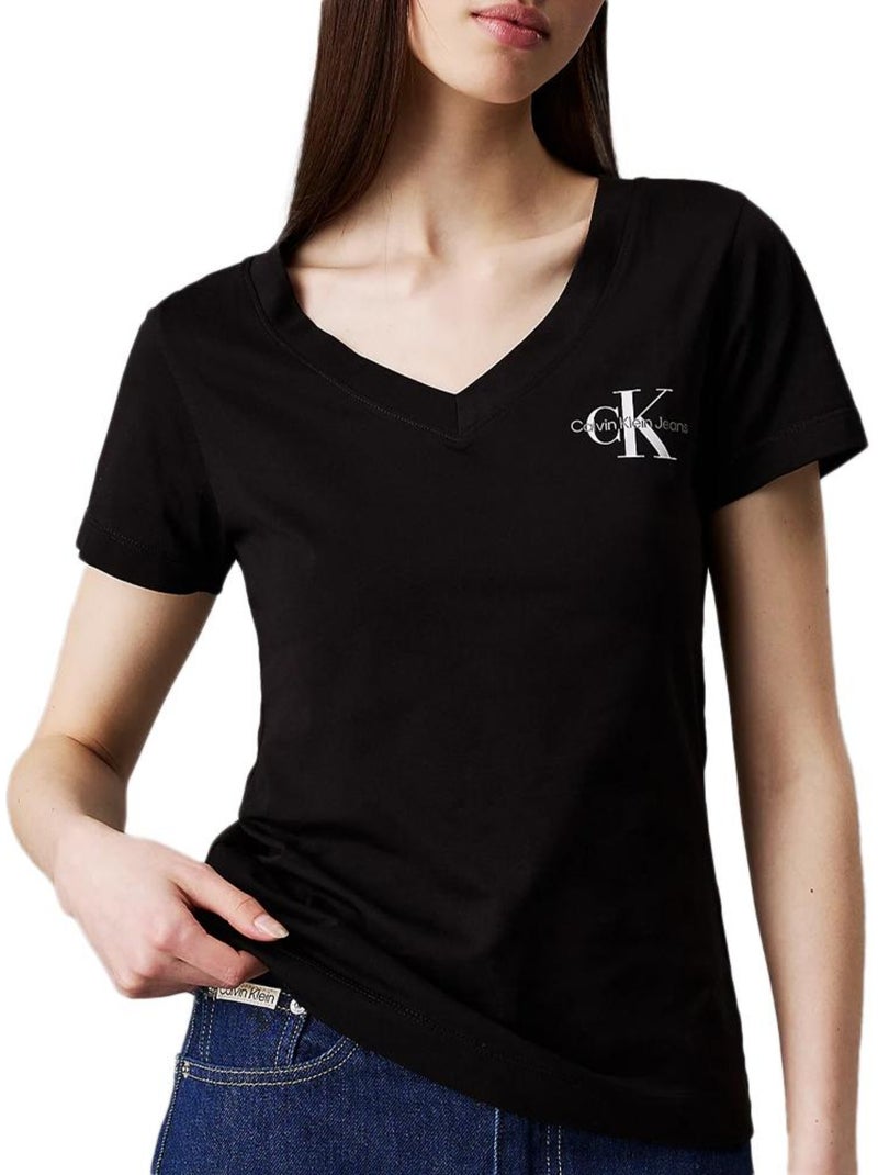 Calvin Klein Jeans T-Shirt Donna (2 Pezzi) Nero - Kiabi