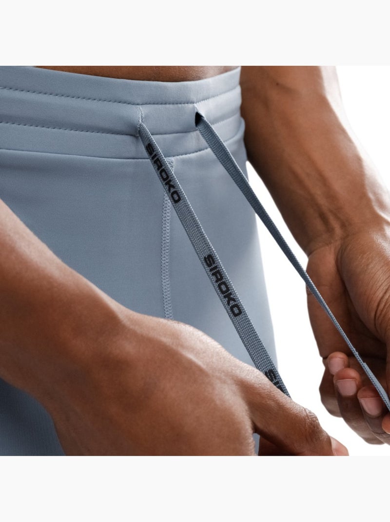 Calzamaglia da corsa da uomo fitness uomo warrior Blu - Kiabi
